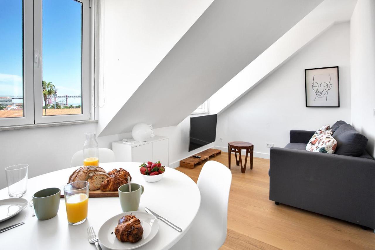 Brand New River View Apartment Belém - 1 bedroom, A/C Lisboa Exterior foto